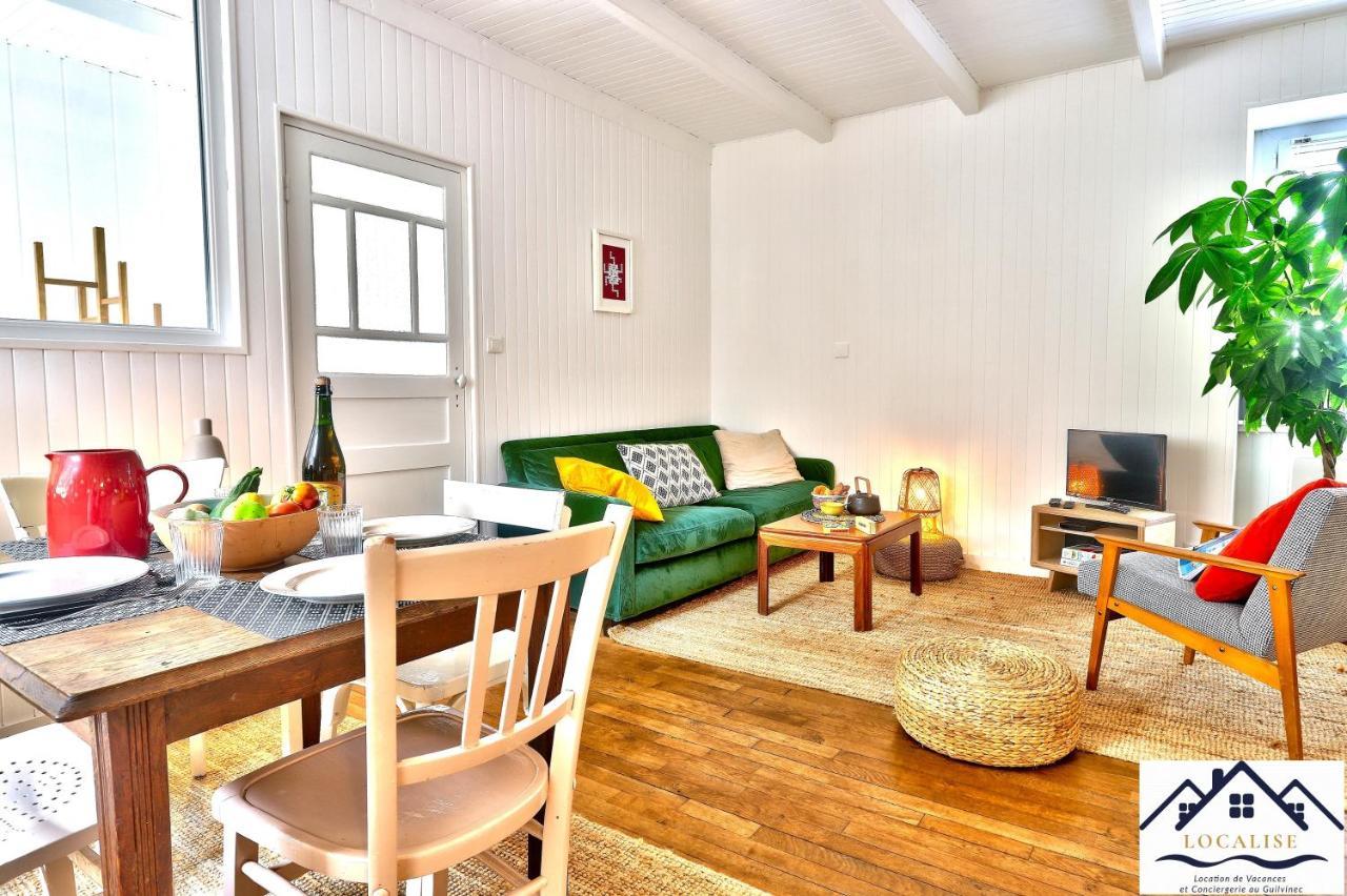 Localise - M20 - La Maison Des Dunes A 2 Pas Du Centre - Tout A Pied, Plage, Port, Centre, Commerces Marche - Wifi Inclus - Linge De Lit Inclus - Animaux Bienvenus Guilvinec المظهر الخارجي الصورة