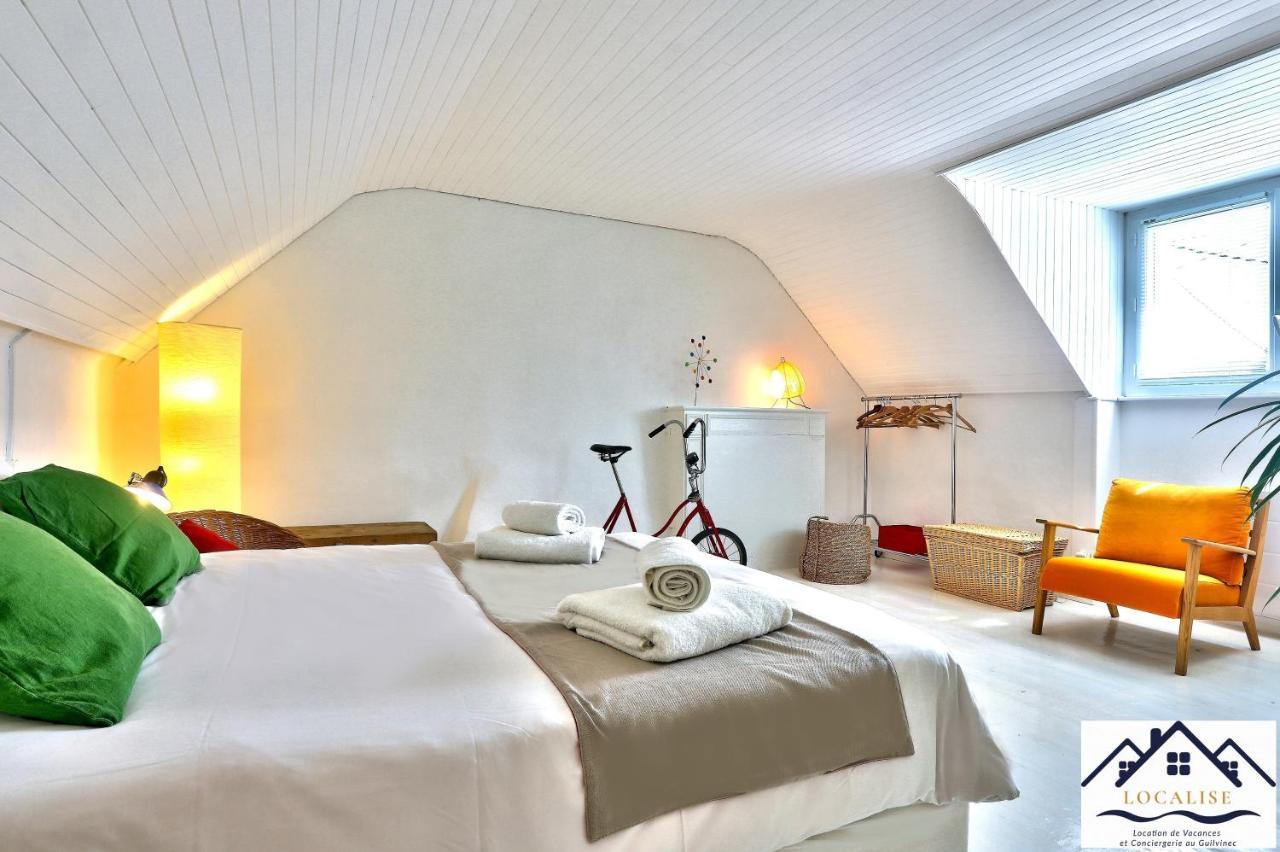 Localise - M20 - La Maison Des Dunes A 2 Pas Du Centre - Tout A Pied, Plage, Port, Centre, Commerces Marche - Wifi Inclus - Linge De Lit Inclus - Animaux Bienvenus Guilvinec المظهر الخارجي الصورة